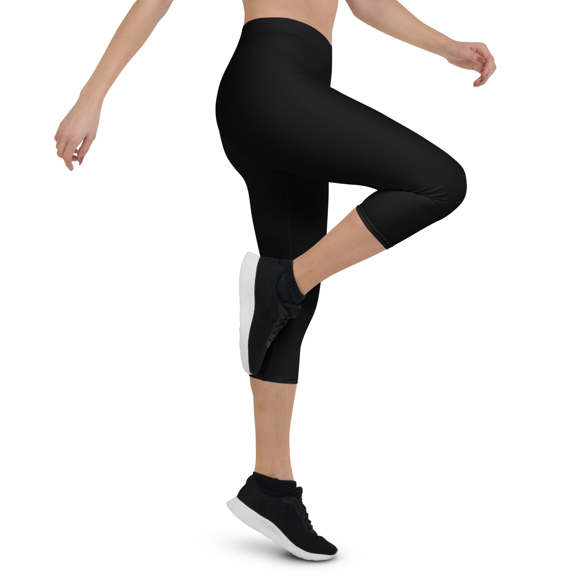 Basic Black Capri Leggings